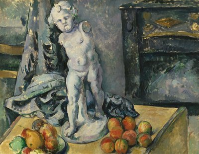 Stilleben med gips-cupido, 1890