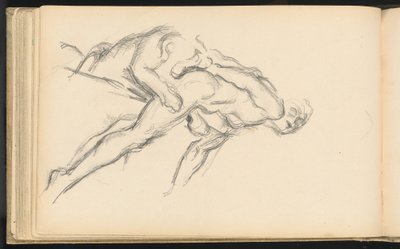 Studie af Pugets "Milo of Crotona" af Paul Cézanne