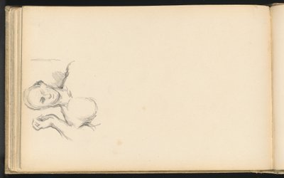 Studie af "Den romerske taler (Germanicus)" af Paul Cézanne