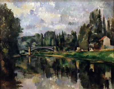 The Banks of the Marne, 1888-1895 af Paul Cézanne