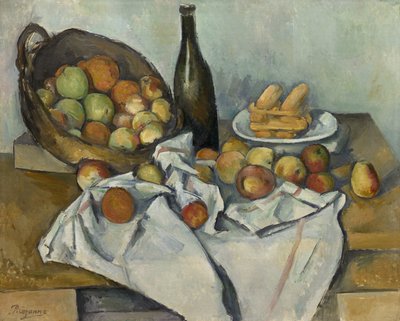 Æblekurven, ca. 1893 af Paul Cézanne