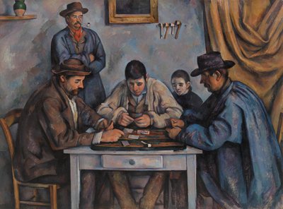 Kortspillerne af Paul Cézanne