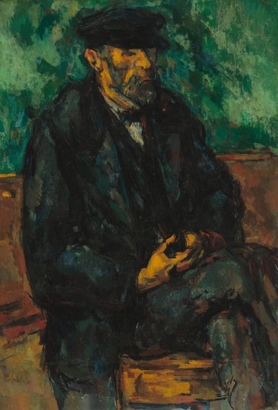 Gartneren Vallier, 1906. af Paul Cézanne