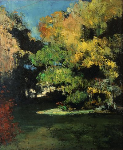 Glade, ca. 1867 af Paul Cézanne