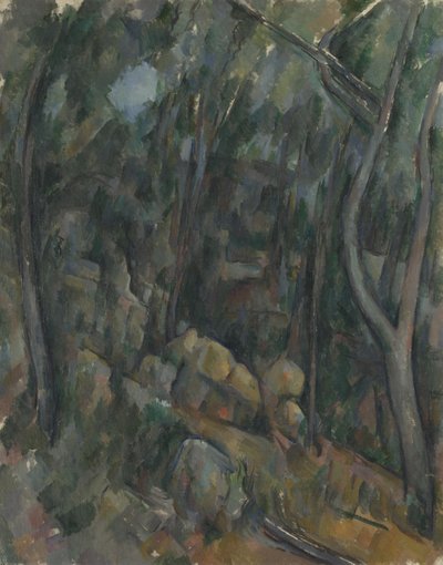 The Grounds of the Château Noir, um 1900-1904 af Paul Cézanne