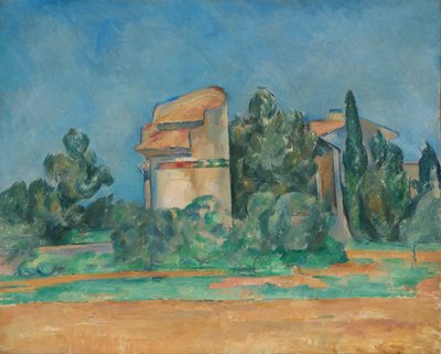 Duetårnet ved Bellevue af Paul Cézanne