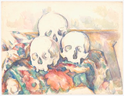 De tre kranier af Paul Cézanne