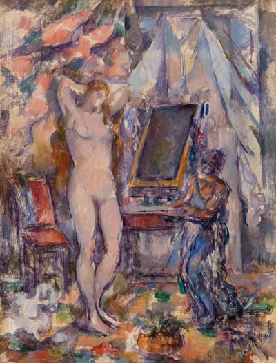 Toilettet af Paul Cézanne