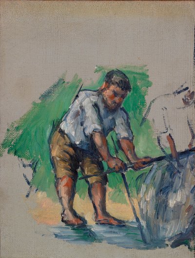 Brøndboreren (Le Foreur) af Paul Cézanne