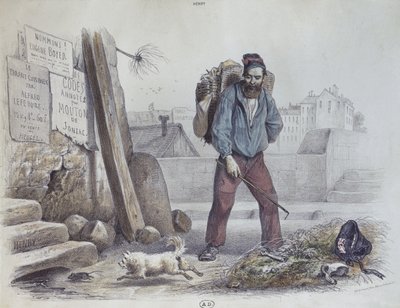Udsultet mand under Pariserkommunen af Paul Edmond Henry