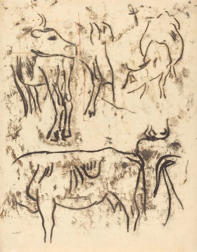 Dyrestudier, 19011902. af Paul Gauguin