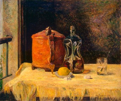 Ved vinduet, 1882. af Paul Gauguin