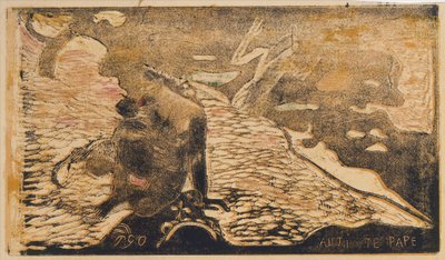 Auti Te Pape af Paul Gauguin