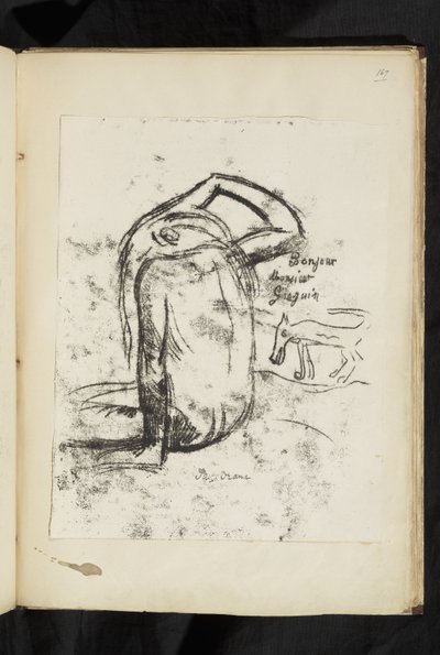 Før og efter - Hej Monsieur Gauguin af Paul Gauguin