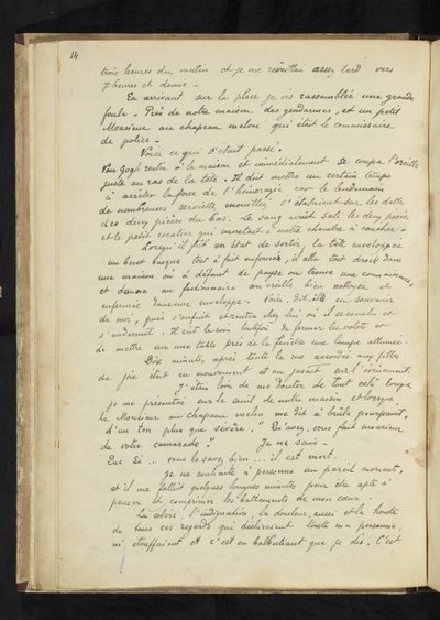 Før og efter - Beskrivelse af Gauguins ophold hos Vincent van Gogh i Arles (S. 14) af Paul Gauguin