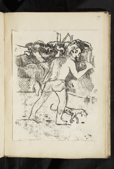 Før og efter - Retur fra jagten af Paul Gauguin