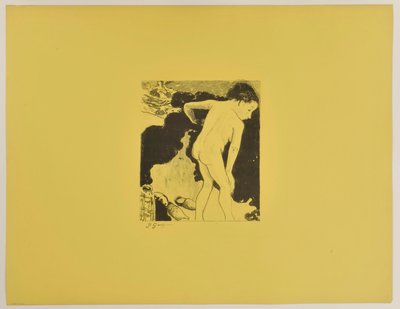 Bretonische Badende af Paul Gauguin