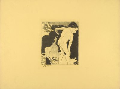 Badegæster i Bretagne af Paul Gauguin