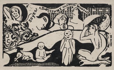 Vær forelsket, og du vil være lykkelig af Paul Gauguin