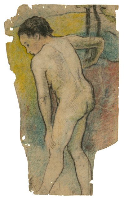 Bretonsk bader, 1886-87 af Paul Gauguin