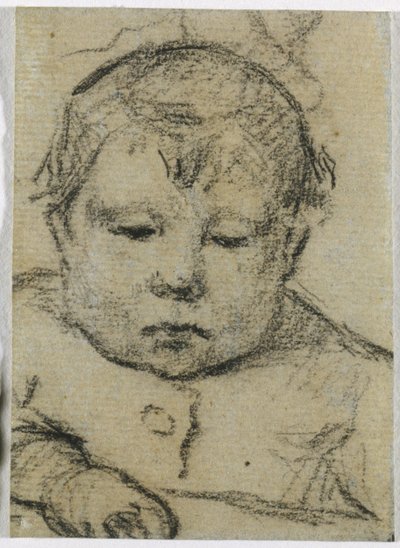 Emil Gauguin som barn, højre hånd frem, ca. 1875-1876. af Paul Gauguin