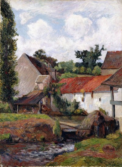 Gård ved Osny, 1883 af Paul Gauguin