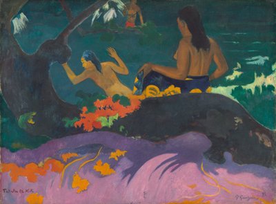 Ved havet af Paul Gauguin