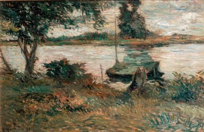 Flodbredden af Paul Gauguin