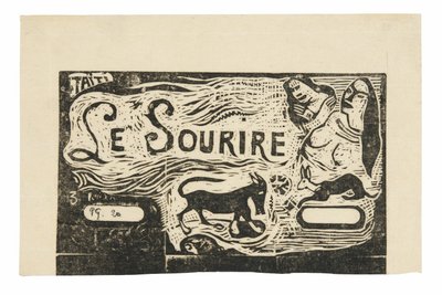 Ræv, Buster af to kvinder og en kanin, hovedstykke til Le sourire af Paul Gauguin