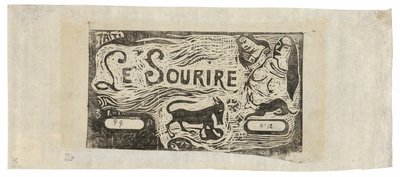 Ræv, Buster af to kvinder og en kanin, hovedstykke til Le sourire af Paul Gauguin