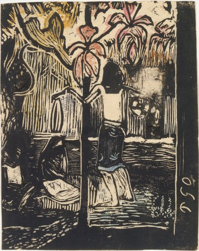 Duft Noa Noa, lille blok, 1894-95., 1894-95. af Paul Gauguin