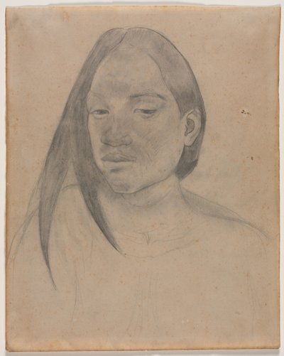 Leder af en Tahitiansk kvinde af Paul Gauguin