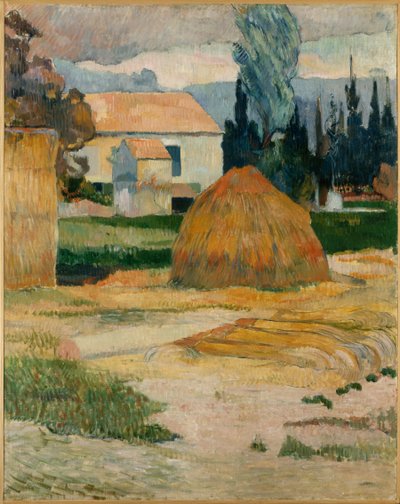 Landskab nær Arles af Paul Gauguin