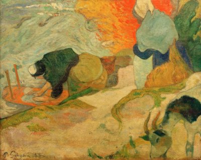 Skiver i Arles af Paul Gauguin