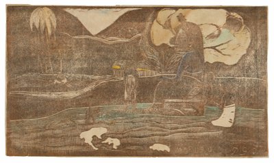 Maruru (taknemmelighedsgaver), fra Noa Noa-suiten af Paul Gauguin