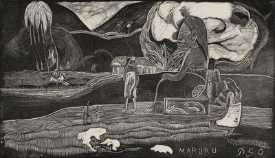 Maruru (Taknemmelighedstilbud) af Paul Gauguin