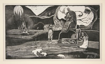 Maruru; Merci - Et tilbud om taknemmelighed af Paul Gauguin