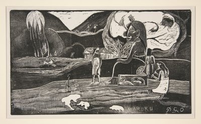 Maruru; Tak - En taknemmelighedsgave af Paul Gauguin