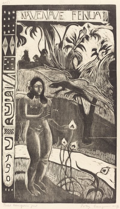 Nave Nave Fenua (Dejligt land) af Paul Gauguin