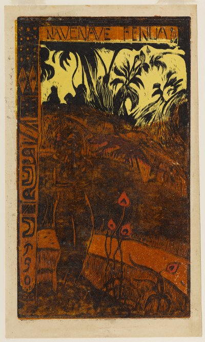 Nave Nave Fenua (Wunderbares Land) af Paul Gauguin
