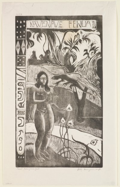 Nave Nave Fenua, fra serien "Noa Noa" af Paul Gauguin