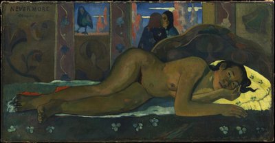 Aldrig mere, 1897. af Paul Gauguin