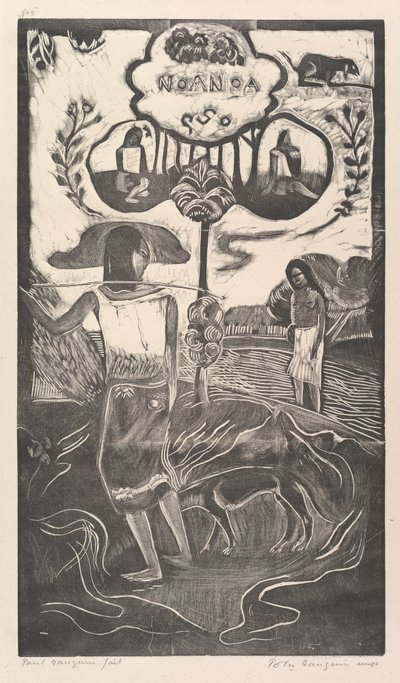 Noah Noah, 1893-94. af Paul Gauguin