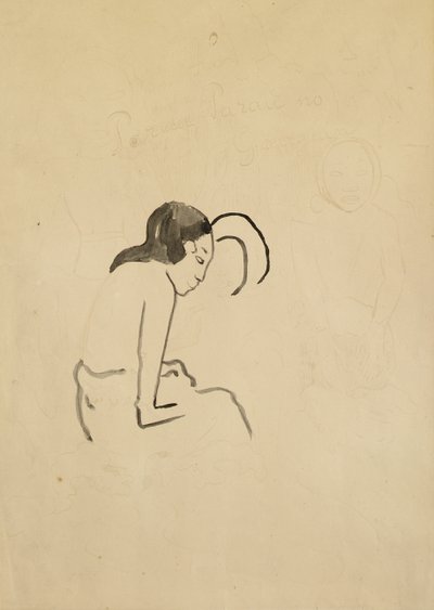 Guds ord, 1891-93 af Paul Gauguin