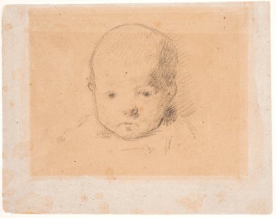 Porträt des Sohnes des Künstlers Clovis, geboren am 10. Mai 1879 af Paul Gauguin