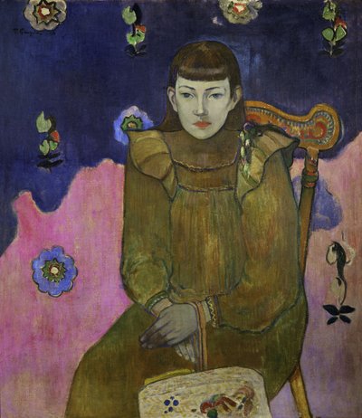 Portræt af Vaite Jeanne Goupil, 1896 af Paul Gauguin
