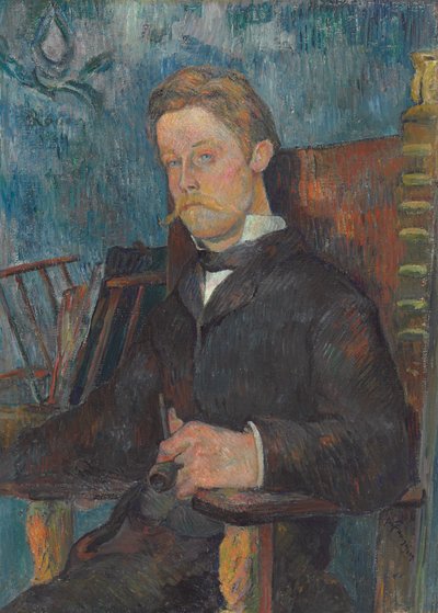 Portræt af en mand, 1884 af Paul Gauguin