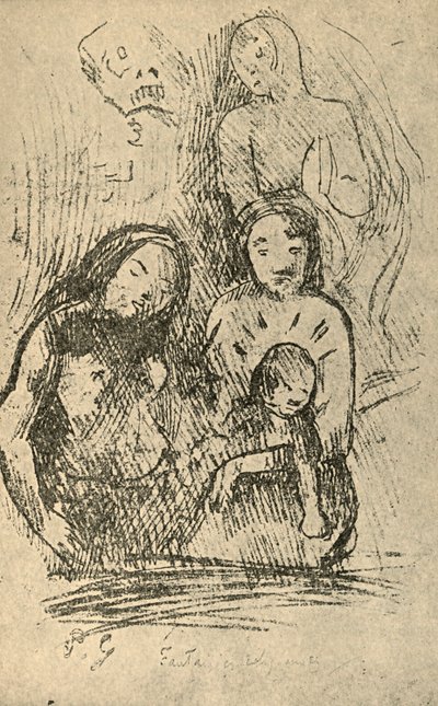 Religiøse fantasier, 1936 af Paul Gauguin