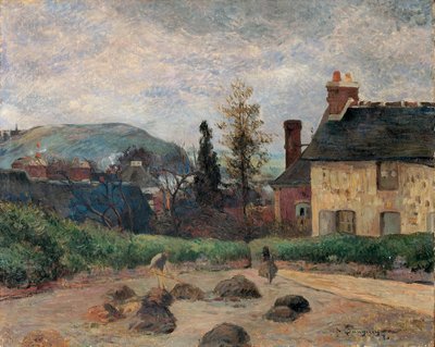 Tilbage fra høsten, 1884 af Paul Gauguin