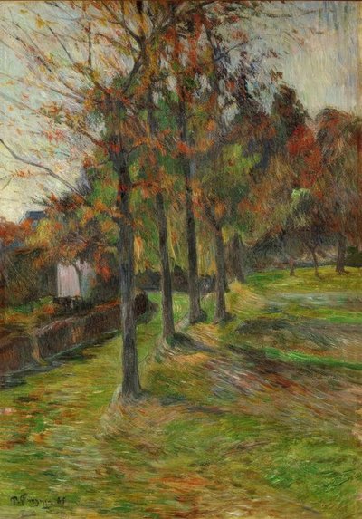 Rouen II vej af Paul Gauguin